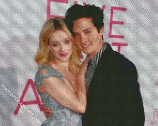 Lili Reinhart And Cole Sprouse diamond painting