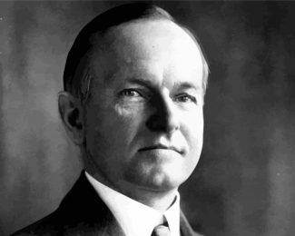 30Th President Of The US Calvin Coolidge diamond painting