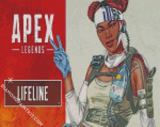 Apex Legends Lifeline diamond painting