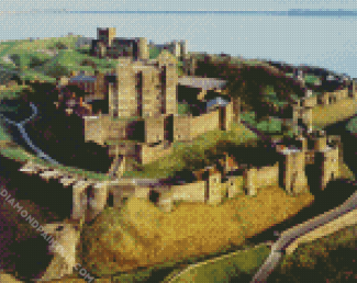 Dover Castle diamond painting