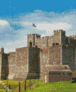 Dover Castle England diamond painting