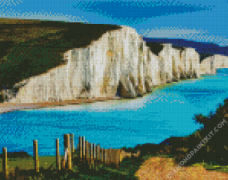 Dover White Cliffs diamond painting