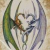 Entwined Dragons Art diamond painting
