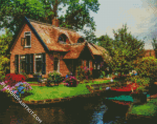 Fairytale House diamond painting