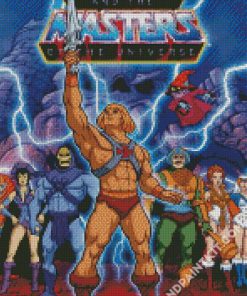 He Man And The Masters diamond painting