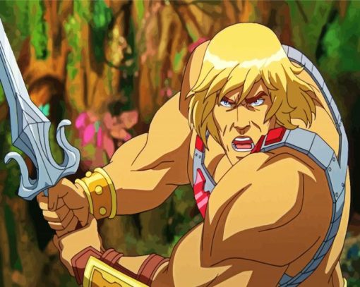 He Man Animation diamond painting