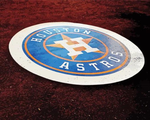 Houston Astros Logo diamond painting