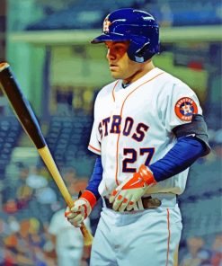 Houston Astros Player diamond painting