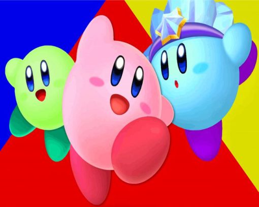 Kirby Fighters diamond painting