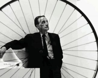 Marcel Duchamp Bicycle Wheel diamond painting
