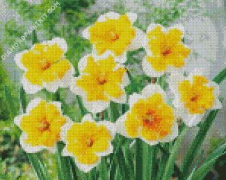 Narcissus Orangery diamond painting