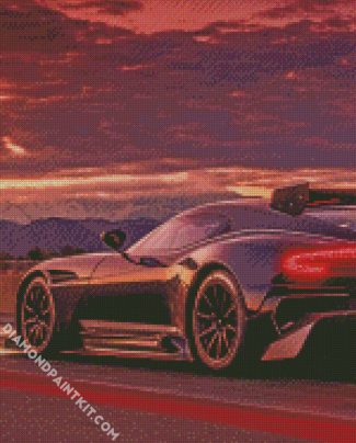 Aston Martin Car diamond painting