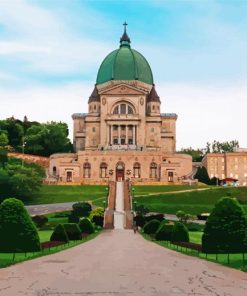 Saint Joseph S Oratory Of Mount Royal Montreal Canada diamond painting