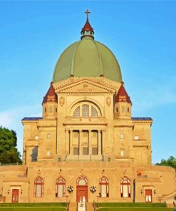 Saint Joseph S Oratory Of Mount Royal Montreal diamond painting