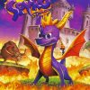 Spyro The Dragon Video Game diamond painting