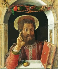 St Mark Andrea Mantegna diamond painting