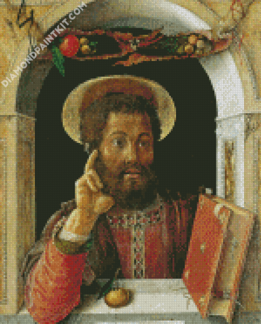 St Mark Andrea Mantegna diamond painting