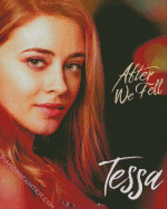 Tessa After We Fell Poster diamond painting