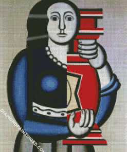 The Study Of The City Centre Leger diamond painting