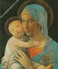 Virgin And Child Andrea Mantegna diamond painting