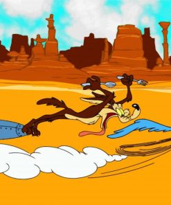 Wile E Coyote And The Road Runner diamond painting