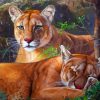 Aesthetic Lions diamond painting