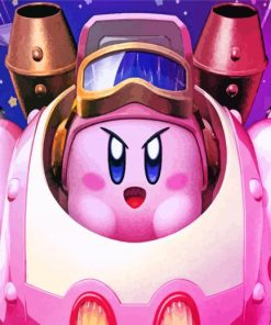 Cute Kirby diamond painting