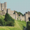 England Dover Castle diamond painting