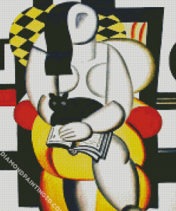 Fernand Leger Woman With A Book diamond painting