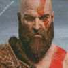 Kratos God Of War diamond painting
