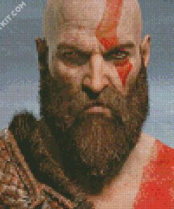 Kratos God Of War diamond painting