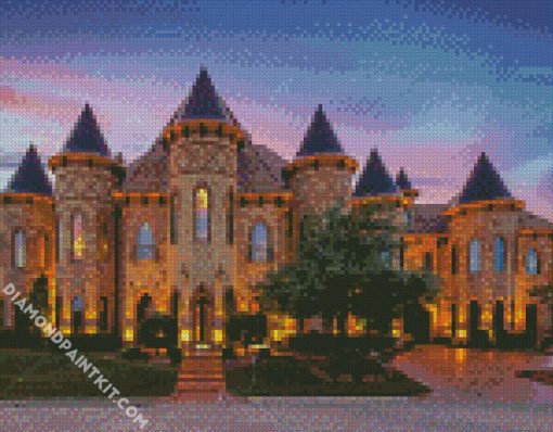 Luxury Mansion diamond painting