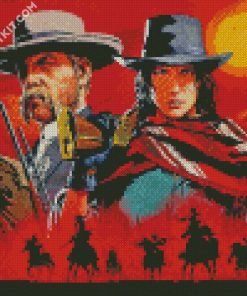 Red Dead Redemption Poster diamond painting