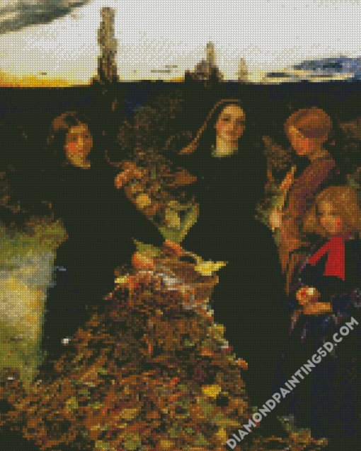 Autumn Leaves By John Everett Diamond Paintings