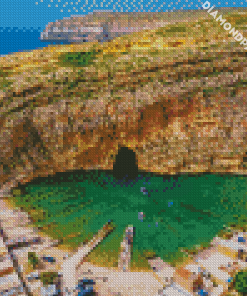 Island Sea Dive Site Gozo Diamond Paintings