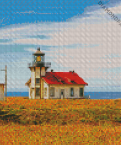 Point Cabrillo Lighthouse Mendocino Diamond Paintings