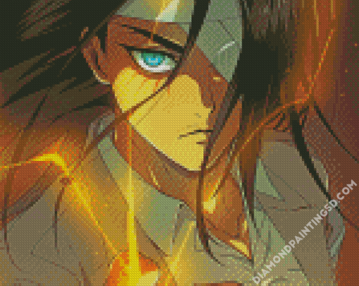 Aesthetic Eren Yeager Anime Diamond Paintings