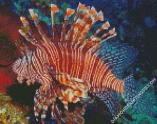 Aesthetic Lionfish Diamond Paintings