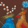 Aesthetic Birds Diamond Paintings