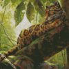 Clouded Leopard Diamond Paintings