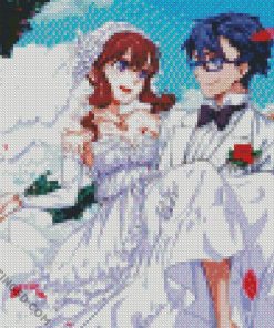 Romantic Anime Wedding Diamond Paintings