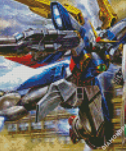 Gundam Wing Robot Diamond Paintings