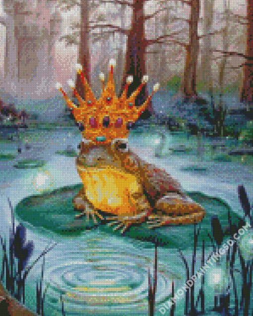 Princess Frog Diamond Paintings