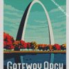 St Louis Missouri Poster Diamond Paintings