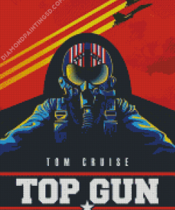 Top Gun Movie Poster Diamond Paintings