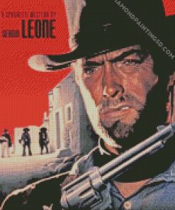 Fistful Of Dollars Movie Poster Diamond Paintings