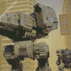 Mechwarrior Video Game Diamond Paintings