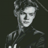 Black And White Thomas Brodie Sangster Diamond Paintings