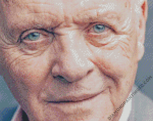 Close Up Anthony Hopkins Actor Diamond Paintings