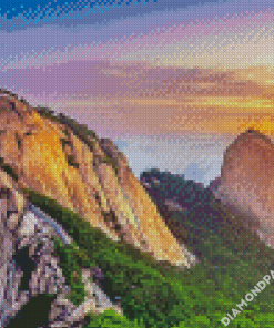 Mount Seroraksan Sunset Diamond Paintings
